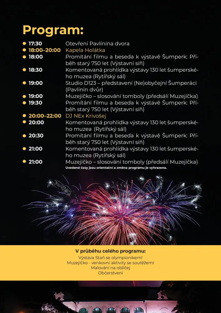 program muzejní noci